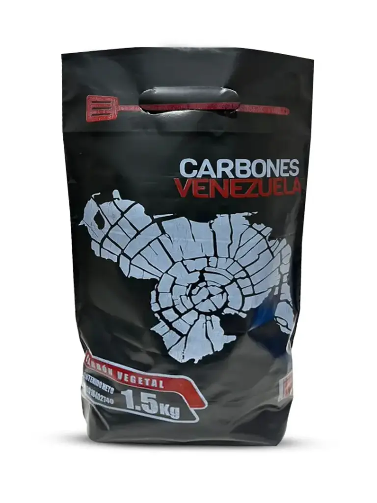 CARBONES VENEZUELA PARA PARILLA EN BOLSA DE 1,5kg