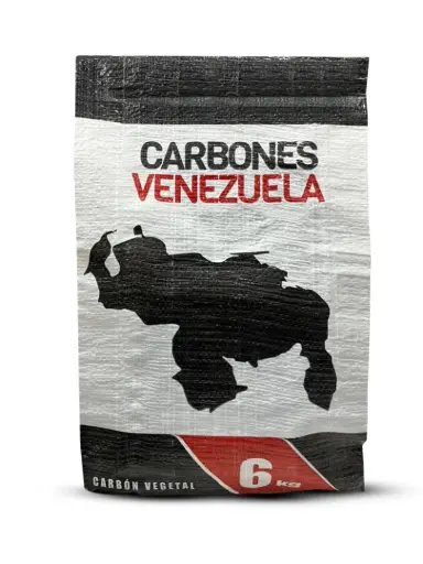 CARBONES VENEZUELA PARA PARILLA EN SACO DE 6kg